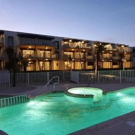 Διαμέρισμα Pmr Avec Balcon, 2 Chambres, Acces Direct Plage, Piscine, Parking Securise - - Fr-1-194-220