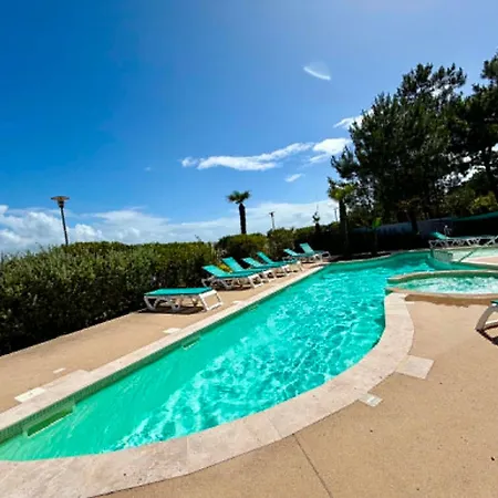Apartamento Pmr Avec Balcon, 2 Chambres, Accès Direct Plage, Piscine, Parking Sécurisé - - Fr-1-194-220